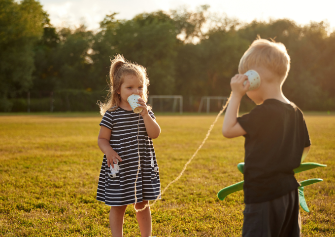 Group of people on a playground